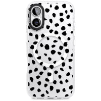 Black Dalmatian Polka Dot