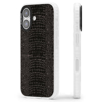 Dark Animal Print Snake Skin