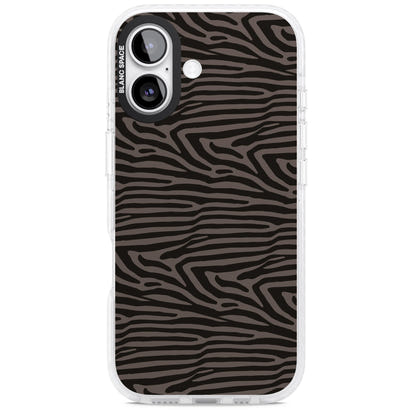 Dark Zebra Print