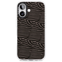 Dark Zebra Print