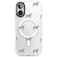 Motif de chien dalmatien
