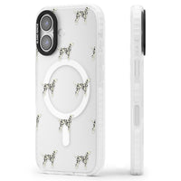 Motif de chien dalmatien