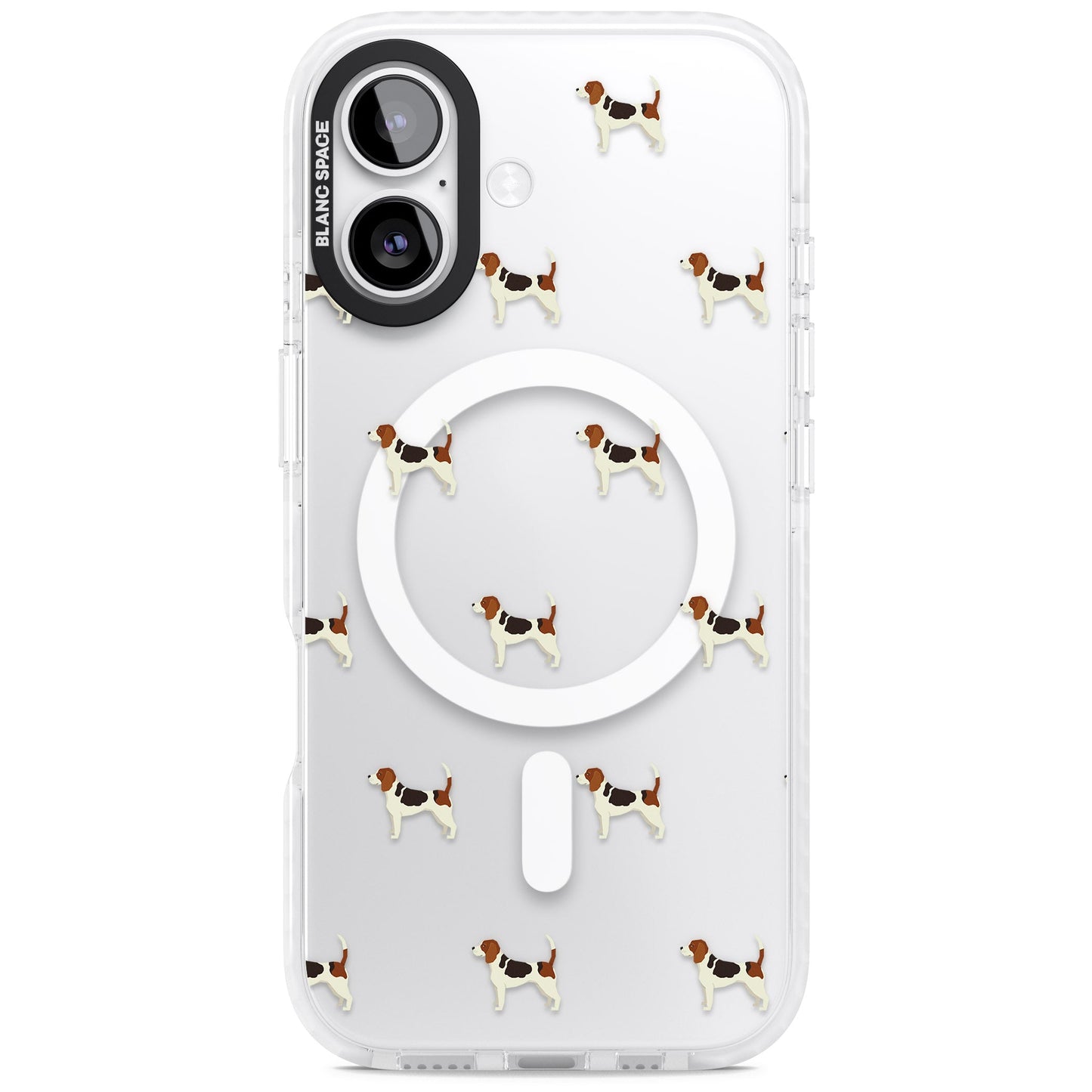 Motif de chien Beagle
