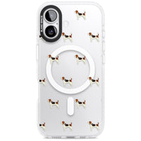 Motif de chien Beagle