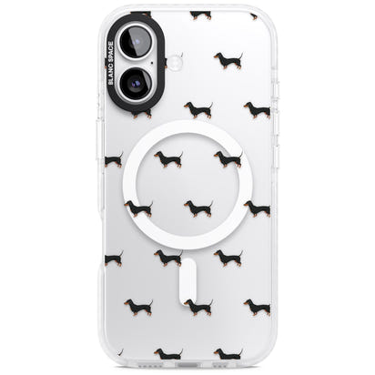 Dachshund Pattern Clear
