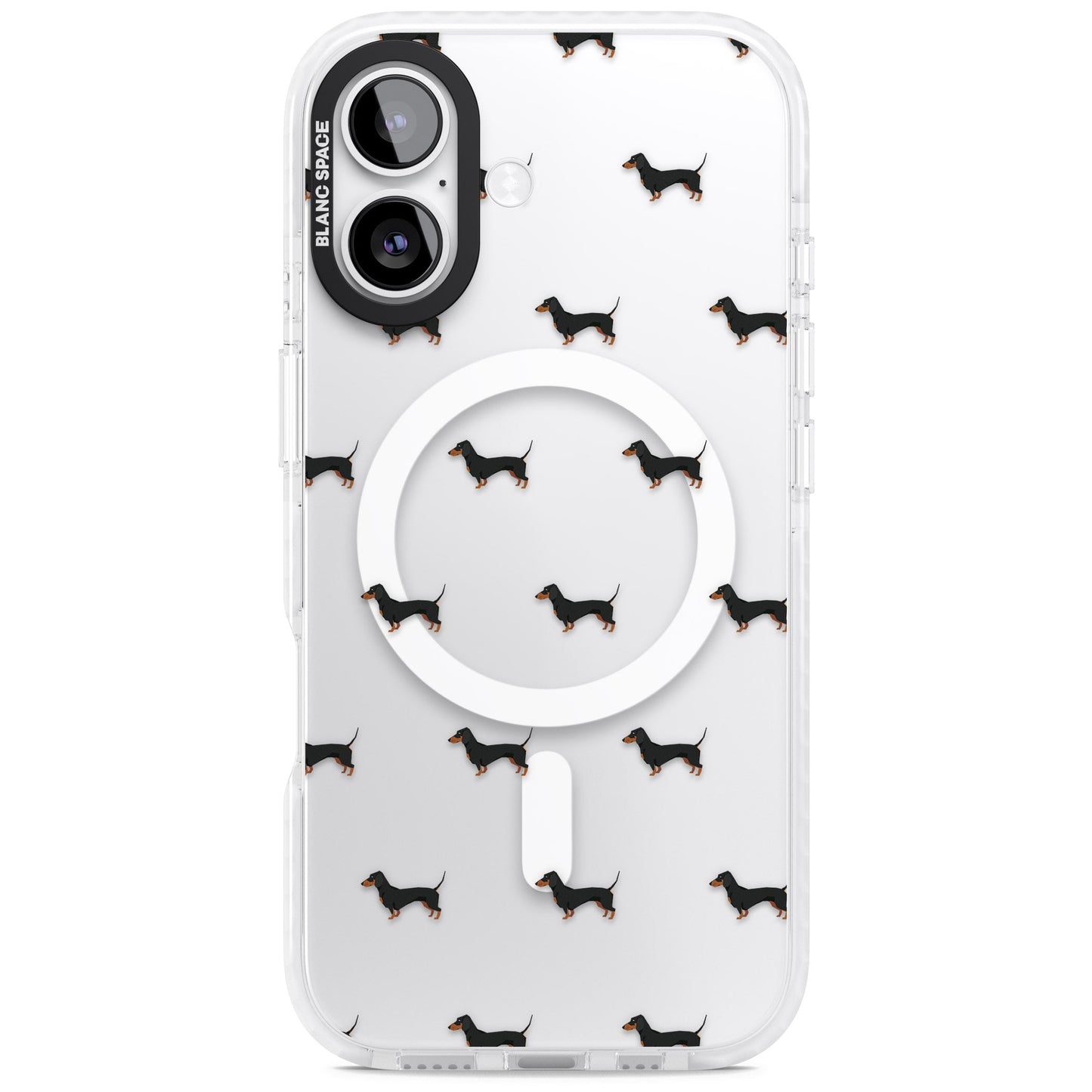 Dachshund Pattern Clear