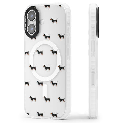 Dachshund Pattern Clear