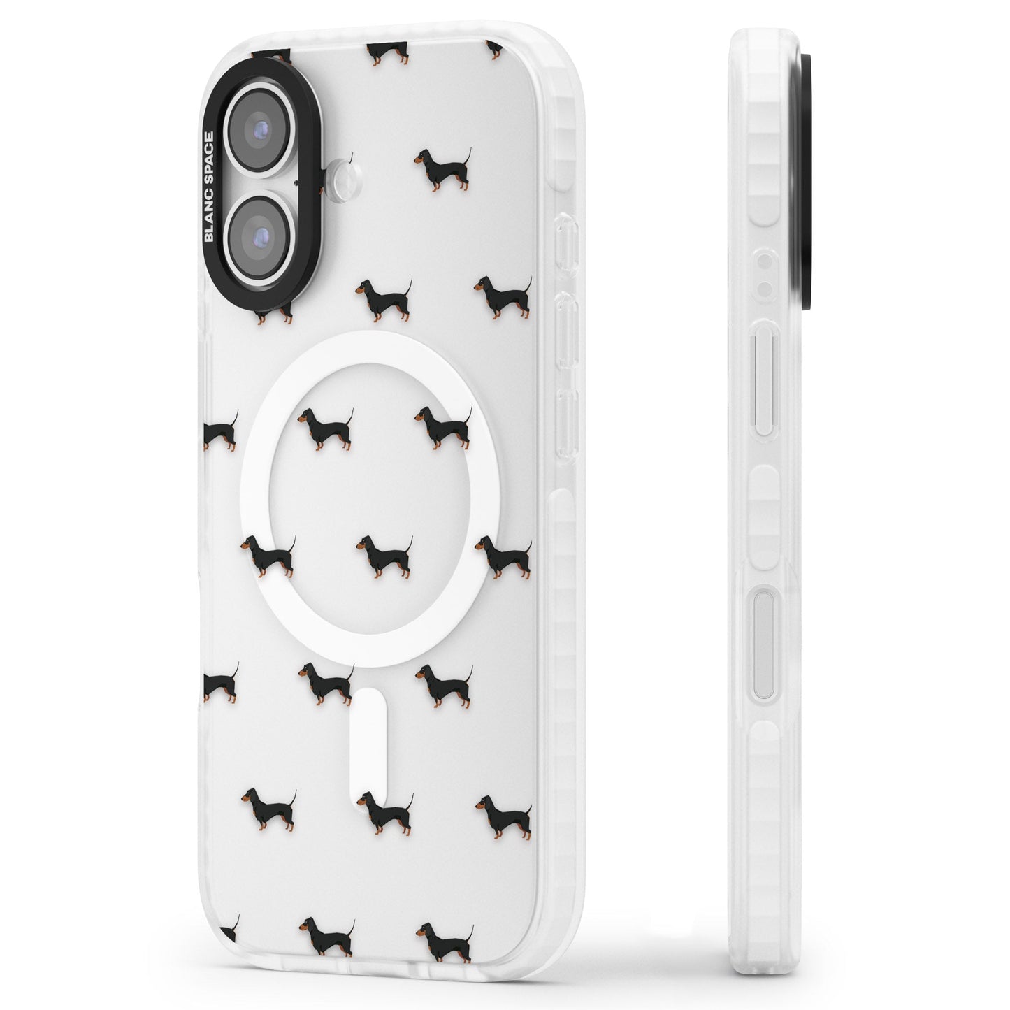 Dachshund Pattern Clear