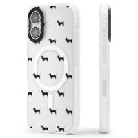 Dachshund Pattern Clear