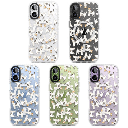 Wire Haired Fox Terrier Dog Pattern