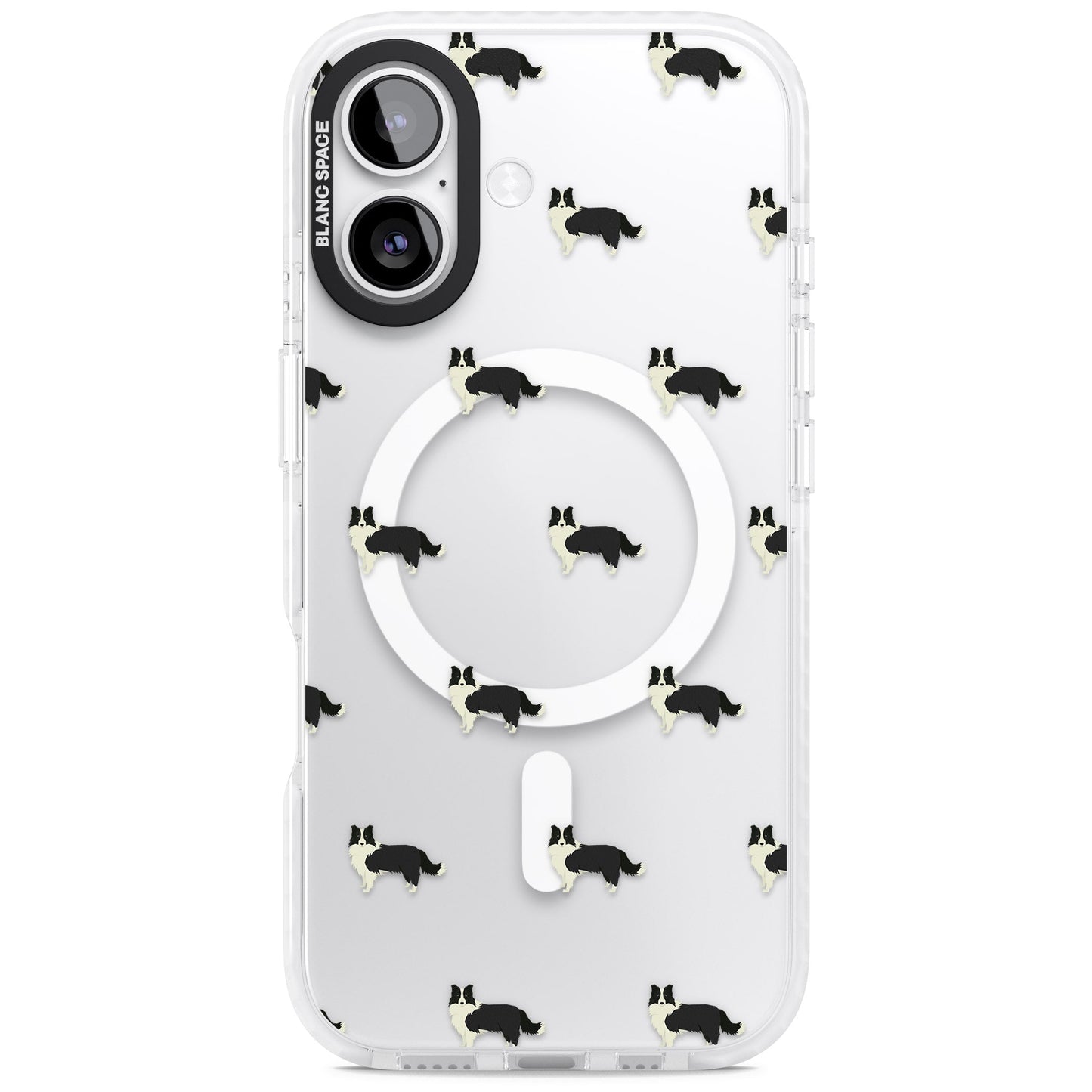 Border Collie Pattern Clear