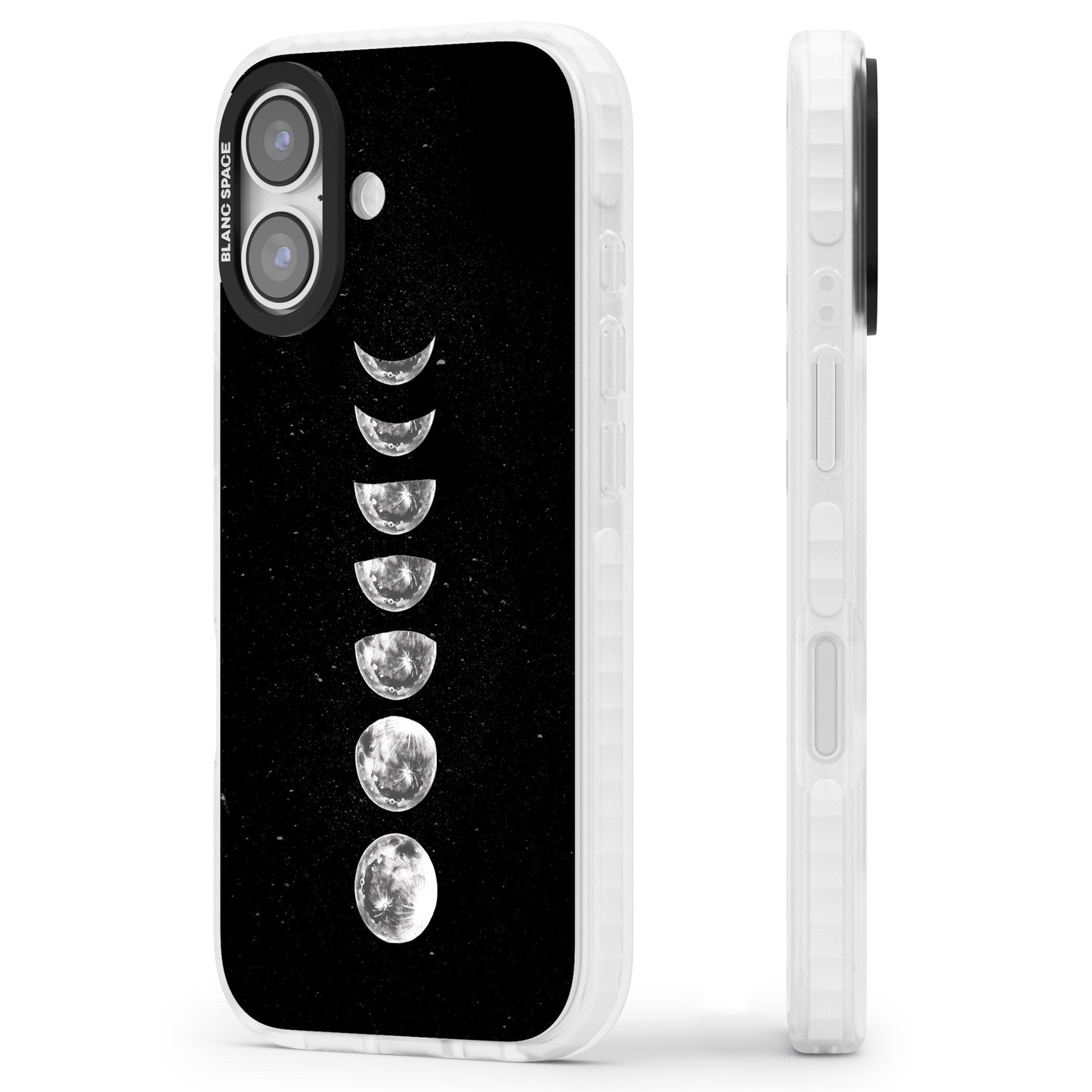 Light Watercolour Moons