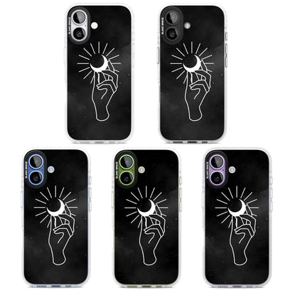 Hand Holding Celestial Moon