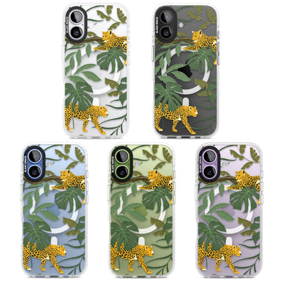 Motif chat de la jungle