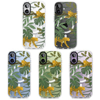 Motif chat de la jungle