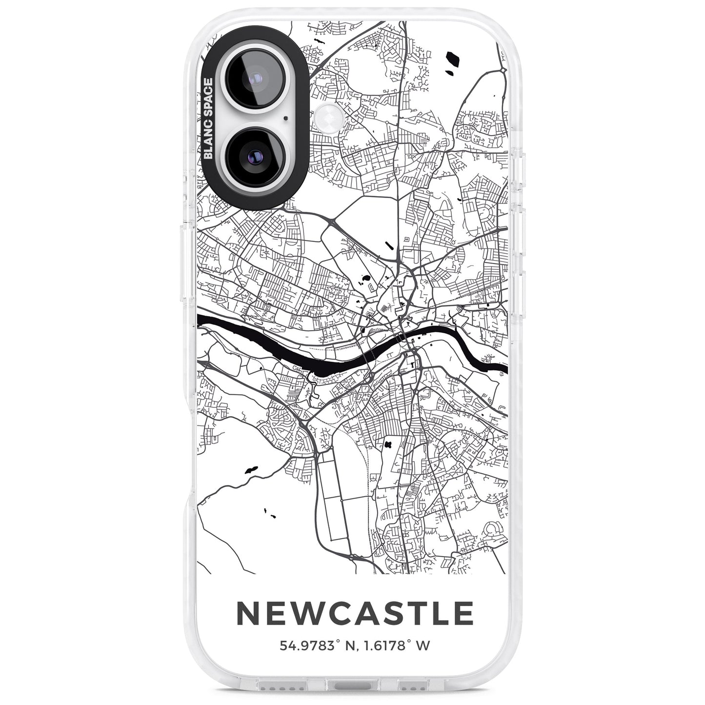 Stadtplan von Newcastle