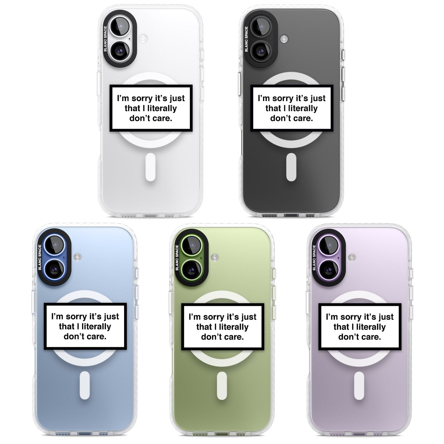 Literally Don'T Care