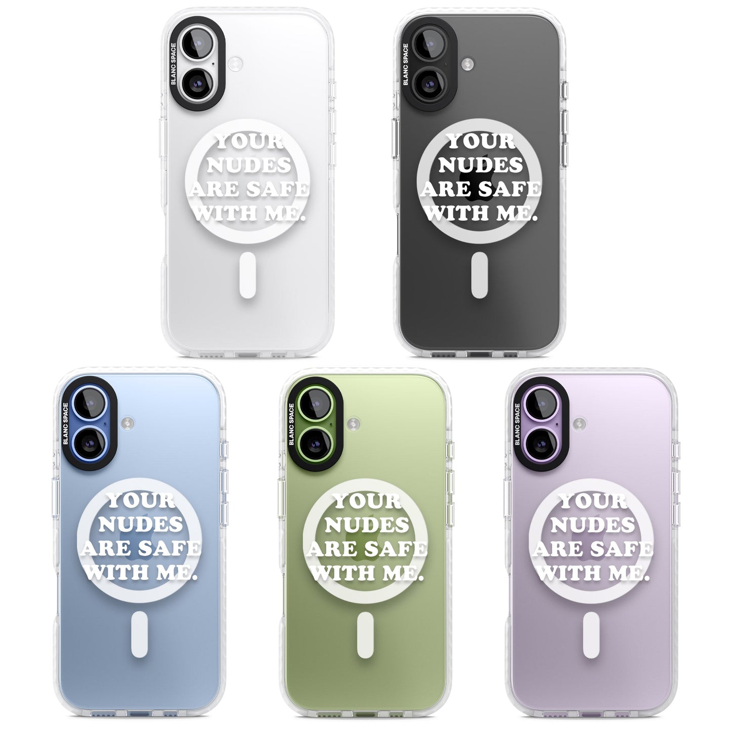 Vos photos nues sont blanches et sûres