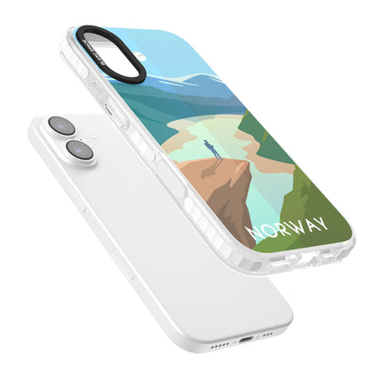 Vintage Travel Poster Norway