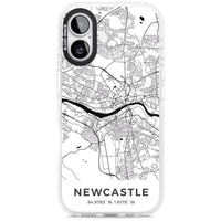 Stadtplan von Newcastle