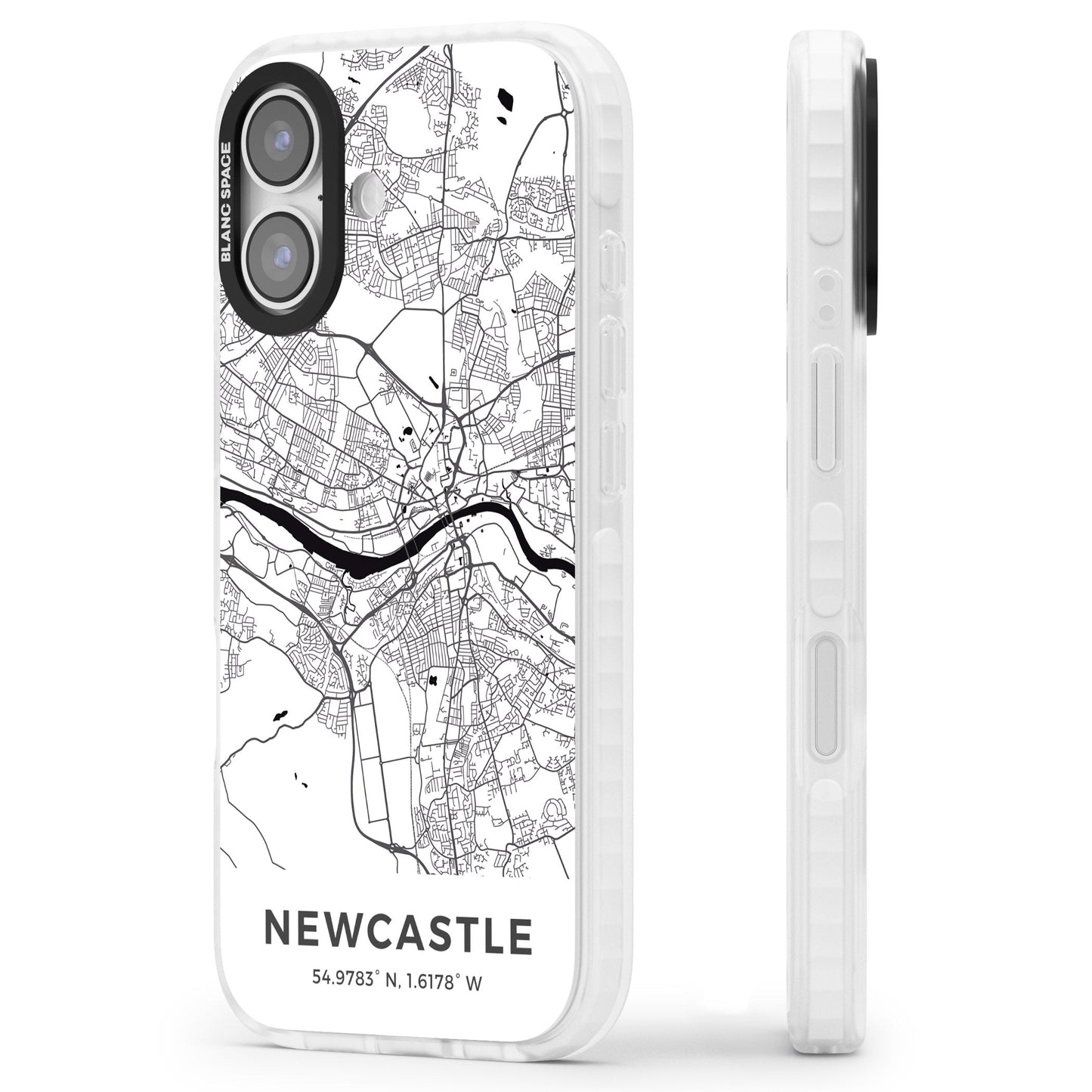 Stadtplan von Newcastle