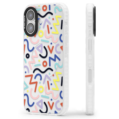 Motif rétro Memphis