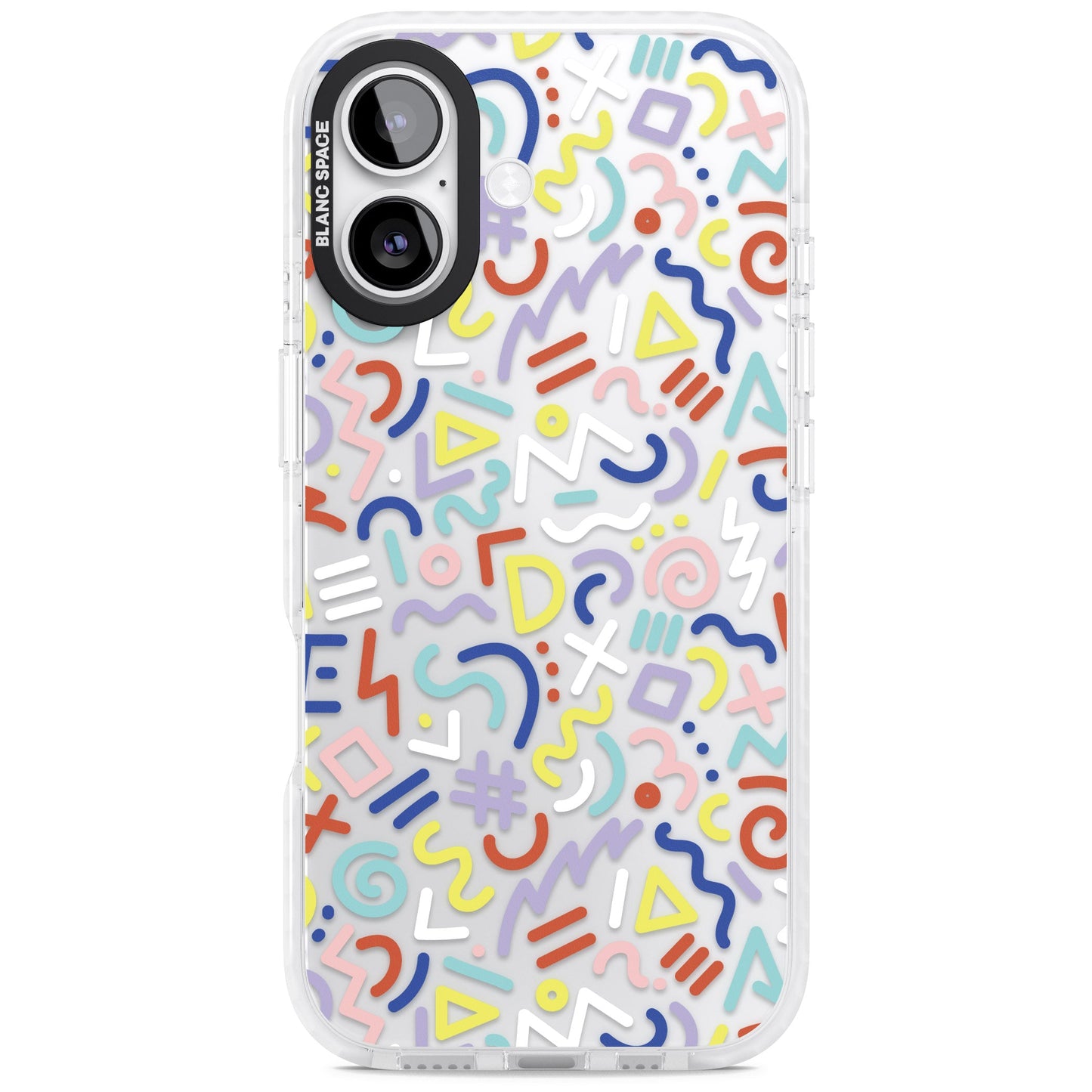 Motif rétro coloré