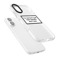 Literally Don'T Care