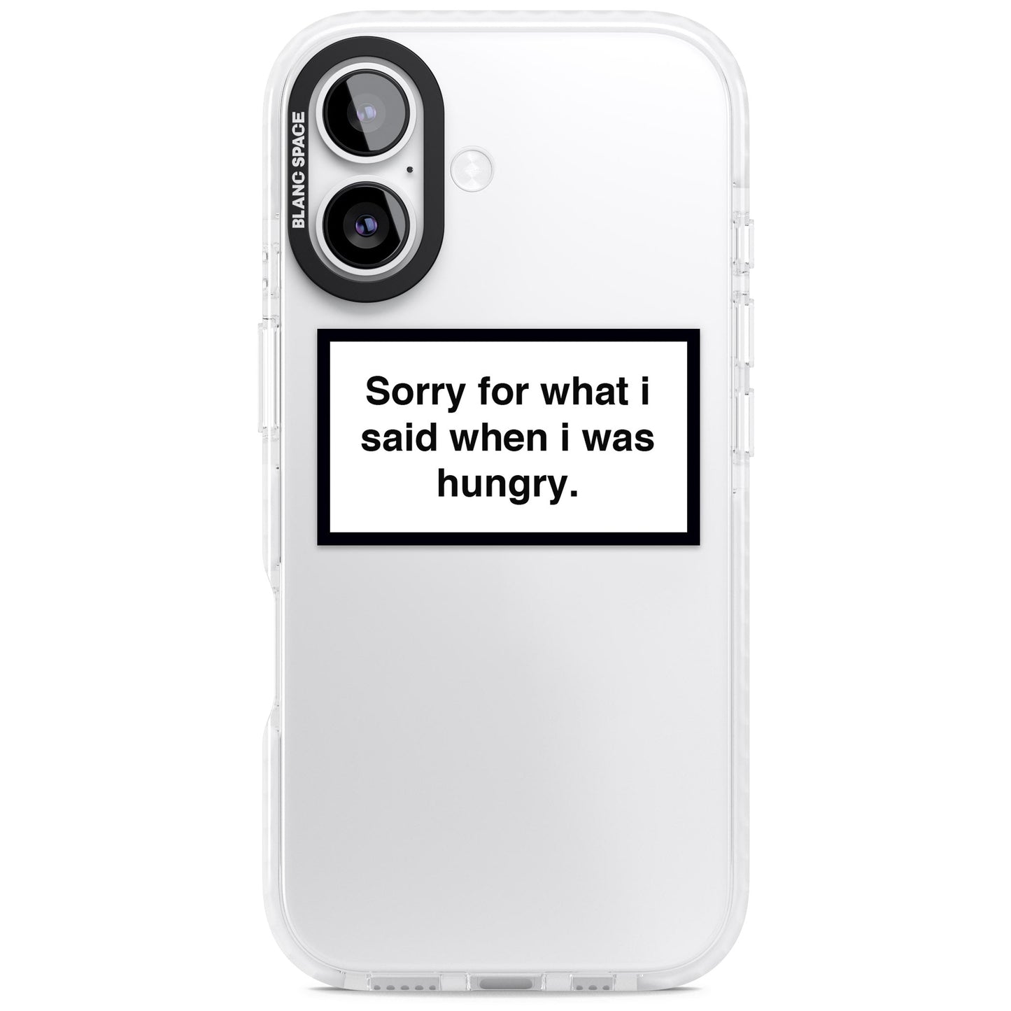 Sorry For What I Said