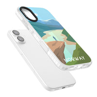 Vintage Travel Poster Norway