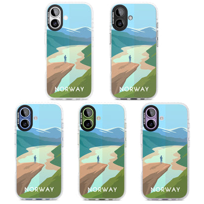 Vintage Travel Poster Norway