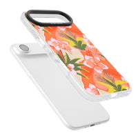 Hawaiian Flowers Abstract Pattern