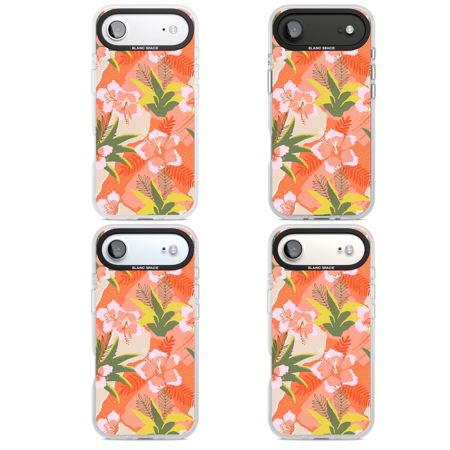 Hawaiian Flowers Abstract Pattern
