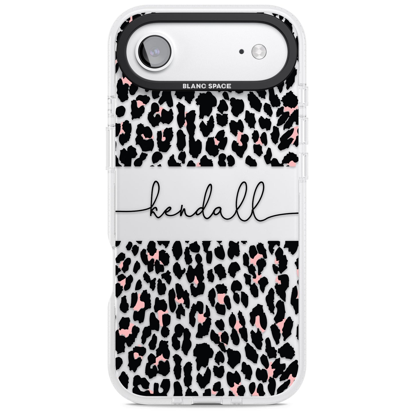 Personalised Cursive Leopard Spots