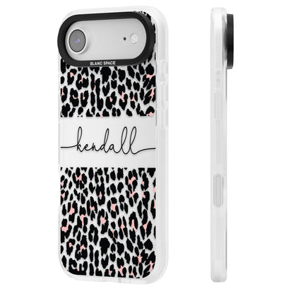 Personalised Cursive Leopard Spots