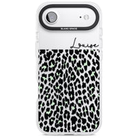 Personalised Seafoam Leopard