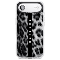 Personalised Snow Leopard Print