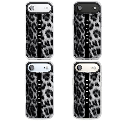 Personalised Snow Leopard Print