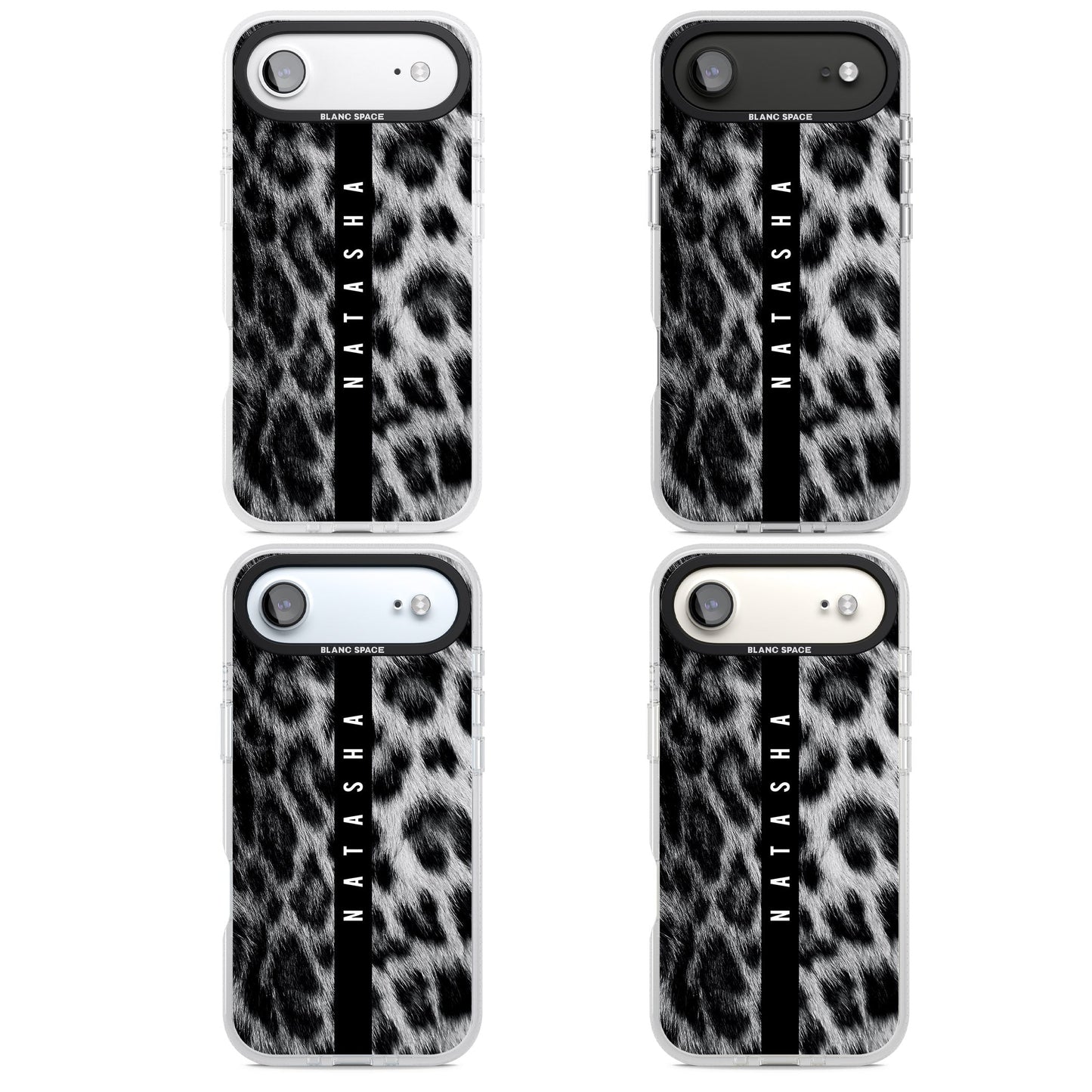 Personalised Snow Leopard Print