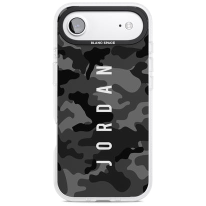 Personalised Black Camouflage Name