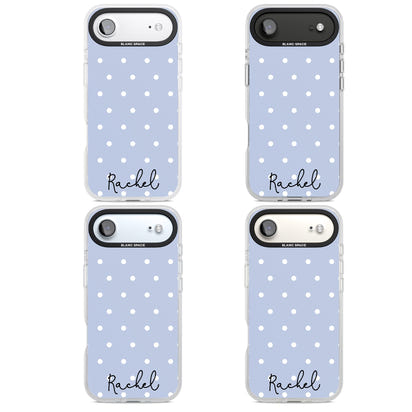 Personalised Simple Light Blue Dots