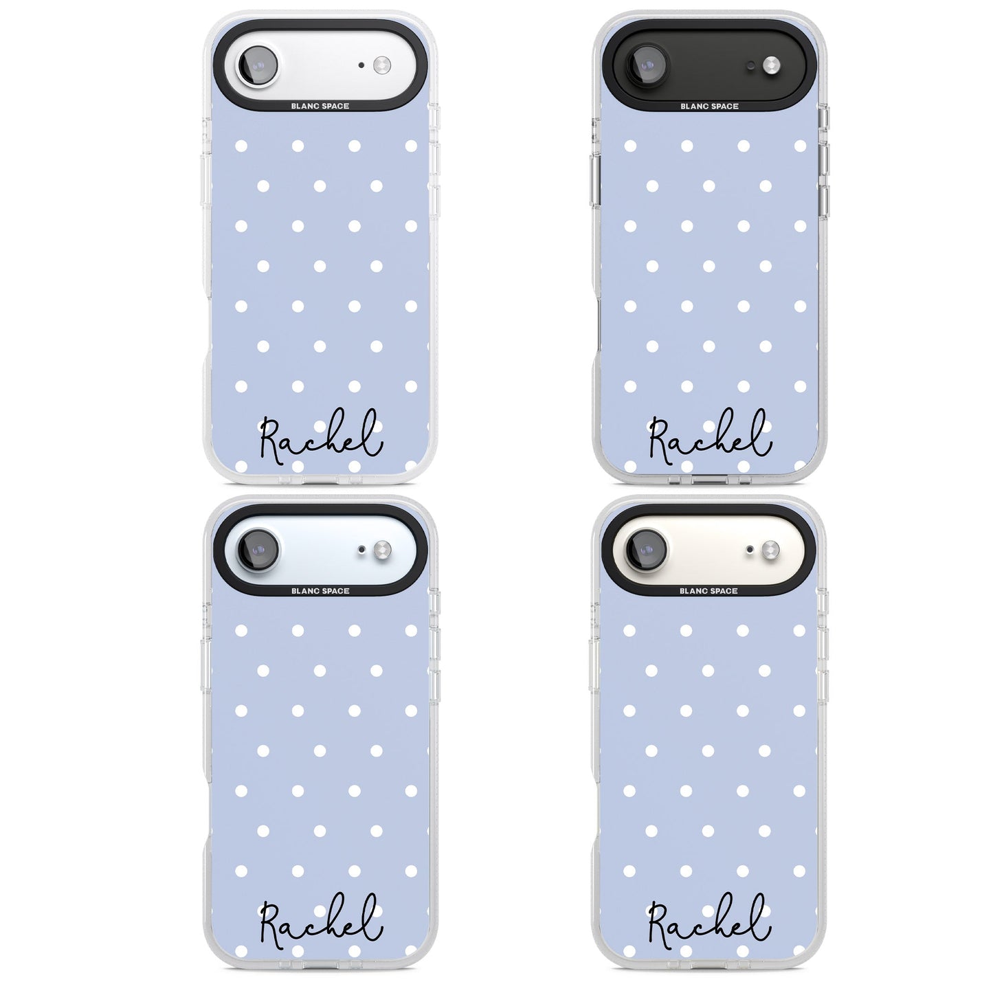 Personalised Simple Light Blue Dots
