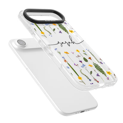 Chaîne de fleurs sauvages personnalisée