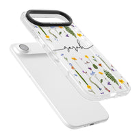 Chaîne de fleurs sauvages personnalisée