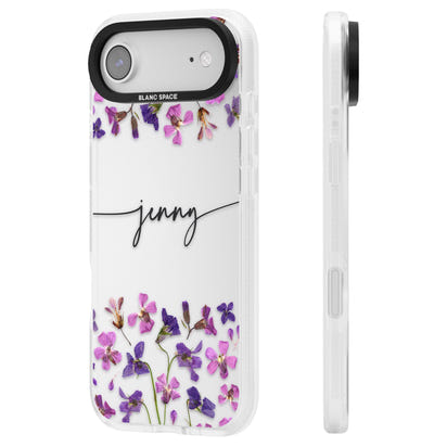 Personalised Purple Violets