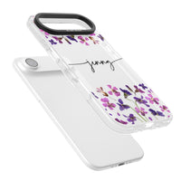 Personalised Purple Violets