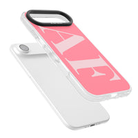 Personalised Light & Dark Pink Green Letters