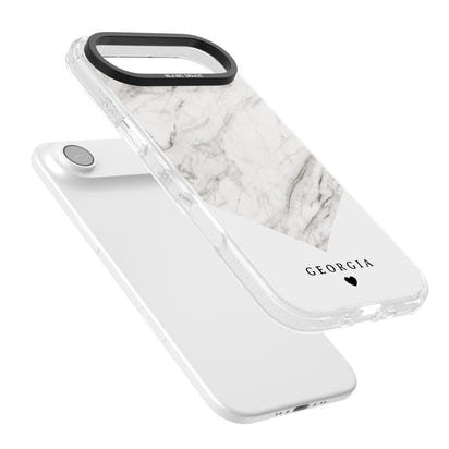 Personalised White Marble