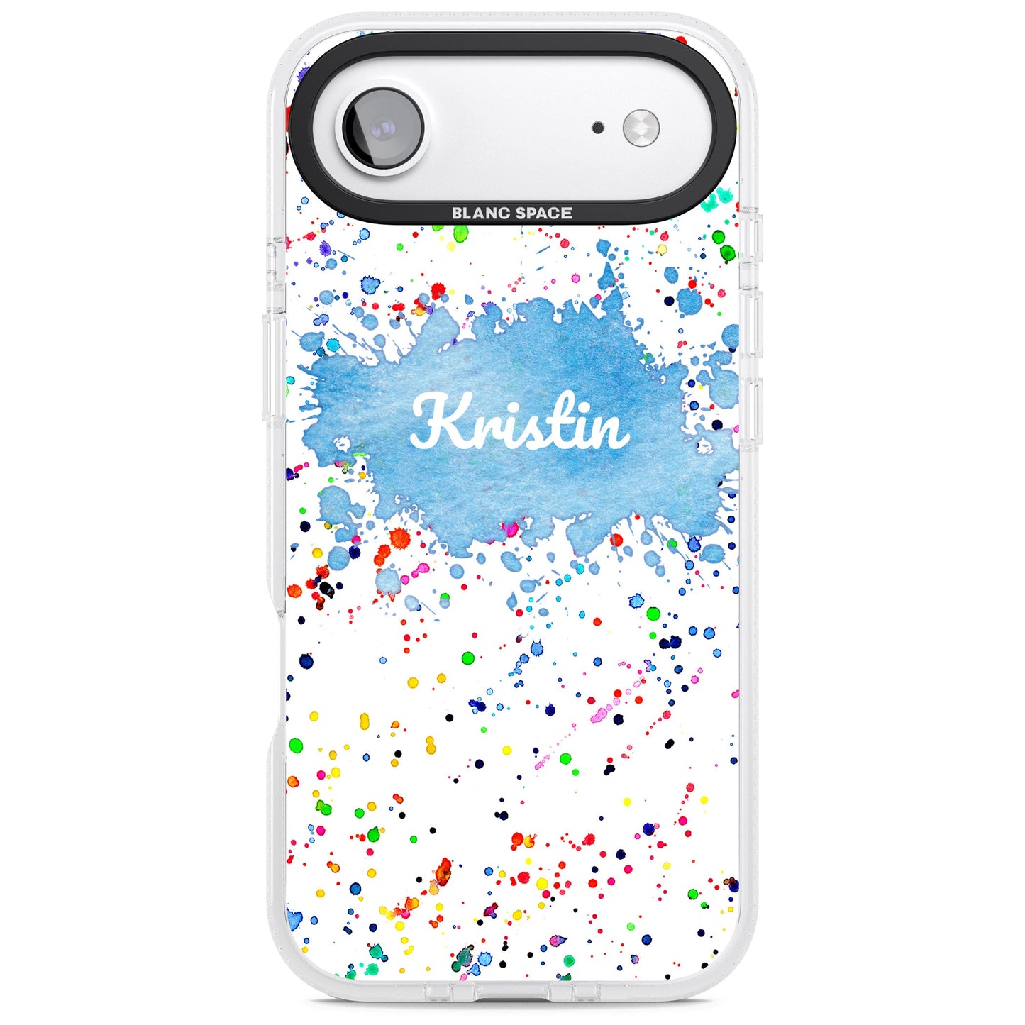 Personalised Rainbow Splatter Name