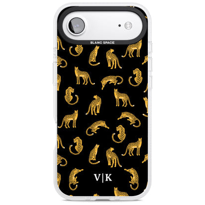 Personalised Gold Cheetah Pattern